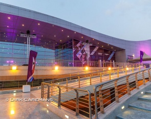 The convention center where the 2024 World Cup Finals in Riyadh are being held :: Photo © Dirk Caremans