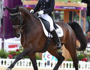 Luisa Hill on her Hanoverian bred Antonello (by Anamour).
