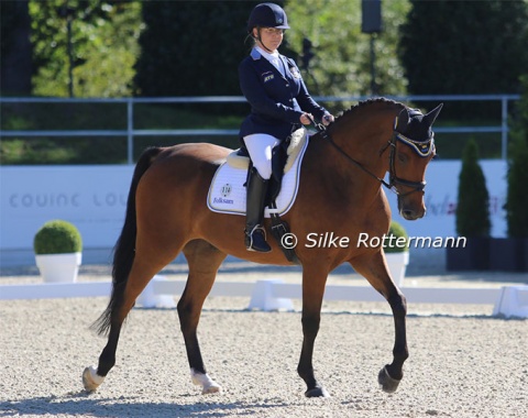 Anita Johnson from Sweden and the Swedish bred Currant LA (by Durrant x Herkules) gave a harmonious performance on Tuesday that earned them 8th place in a field of 14
