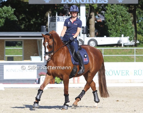 The Grade 2 surprise of Tokyo 2021, Britain’s Georgia Wilson and her still only 9-year-old Oldenburg mare Sakura (by Supertramp-Rockstar) are always a picture of elegance.