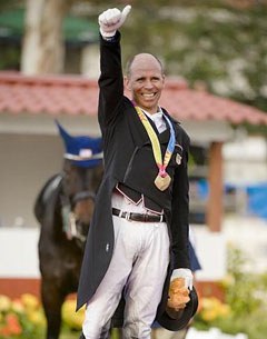 Steffen Peters wins the 2011 Pan American Games in Dressage in Guadalajara, Mexico :: Photo courtesy USEF