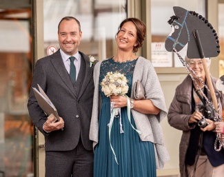 Stefanie Wolf and Stephan Viehoff got married :: Photo ©  Isabel Hanke