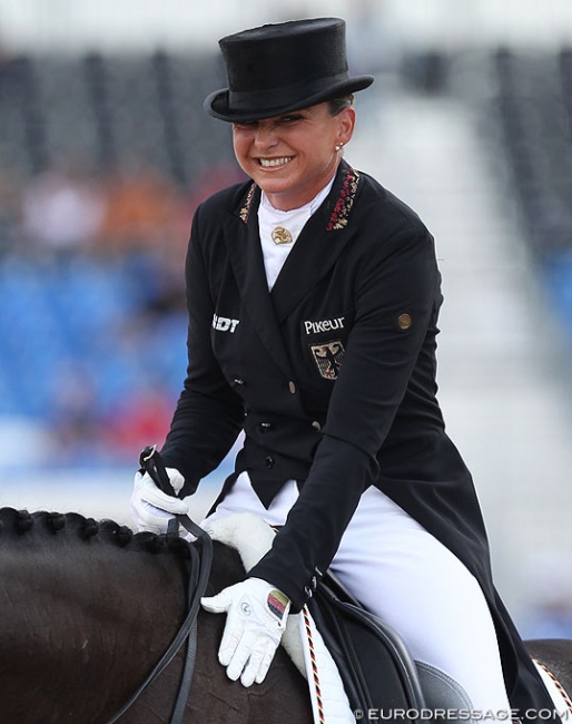 Dorothee Schneider at the 2018 World Equestrian Games :: Photo © Astrid Appels
