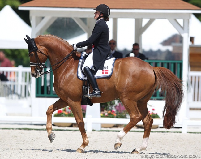 Cathrine Dufour and Cassidy at the 2018 CDIO Compiègne :: Photo © Astrid Appels