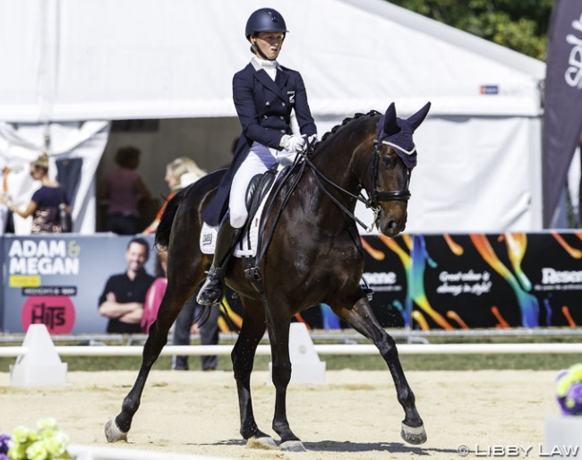 Amy Sage and RM All About Me at the 2019 NZL Horse of the Year Show / CDI Hastings :: Photo © Libby Law