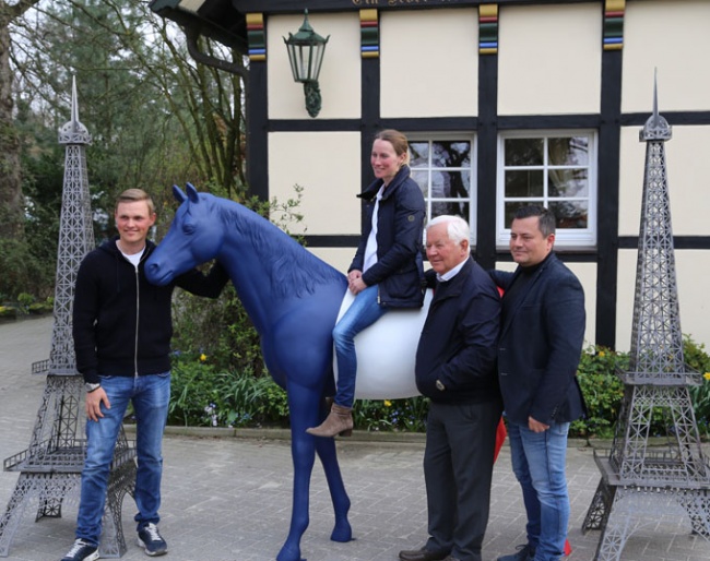 Maurice Tebbel, Helen Langehanenberg, Ullrich und Francois Kasselmann are ready for 2019 Horses and Dreams Meets France