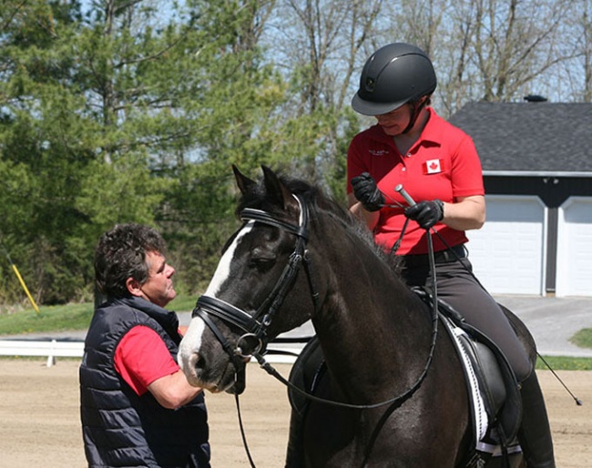 Equestrian Canada Para-Dressage High Performance Technical Leader, Clive Milkins, took a hard look at his approach to coaching at the Canadian High Performance Coach Summit, held April 23-25, 2019 in Montebello, QC. :: Photo ©EC/Jamie-Ann Goodfellow