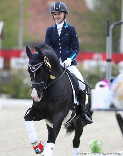 Holly Kerslake and Valhallas Zorro at the 2017 CDI Sint-Truiden :: Photo © Astrid Appels