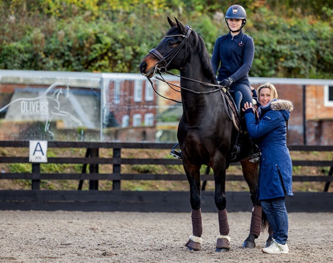 Hermione and Niki Tottman of Olivers Equestrian at their new venue, a historic English estate